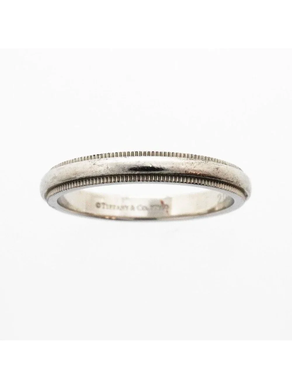 Tiffany & Co Ring Mil Gray Platinum